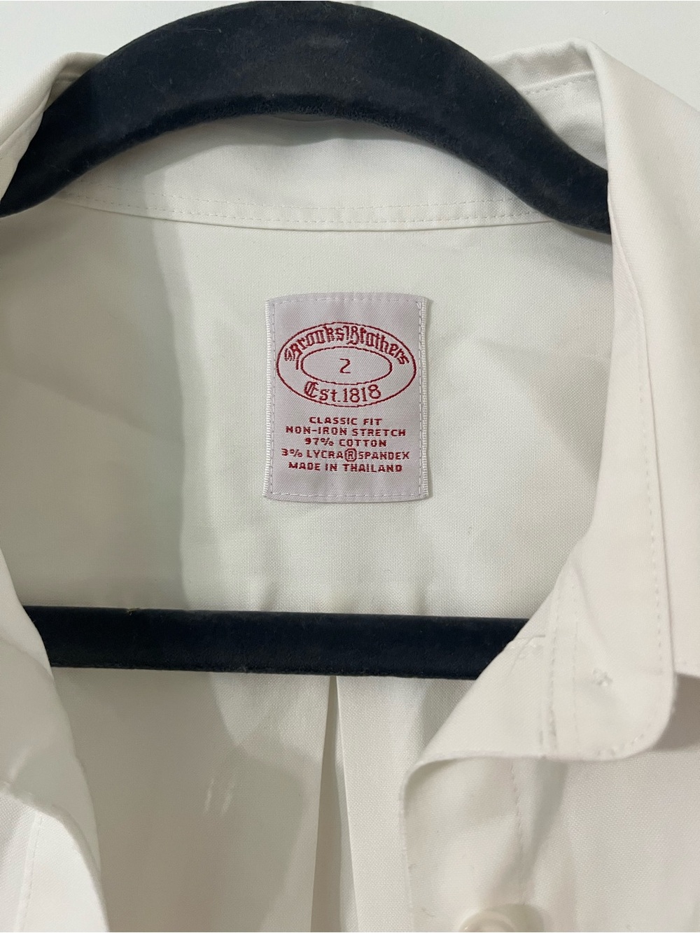 Brooks Brothers White Button-Down Dress Shirt Bundle of 3 - Picture 9 of 11